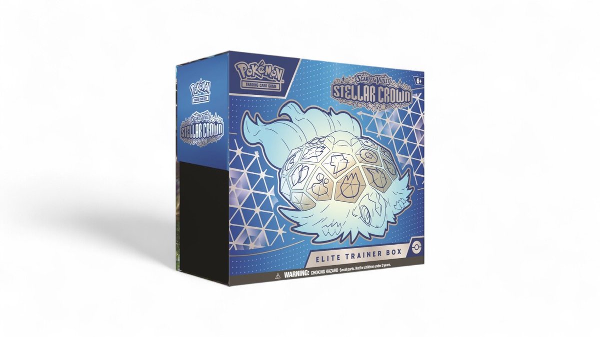 Pokemon Scarlet & Violet Stellar Crown Elite Trainer Box