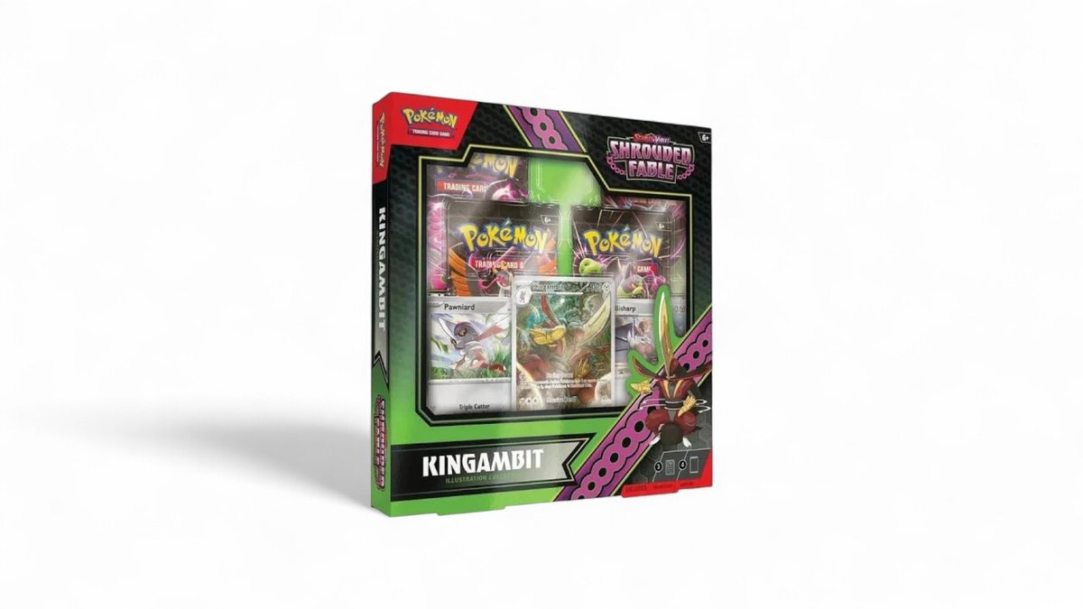 מארז פוקימון אילוסטריישן קולקשן קינגמביט | Pokémon Kingambit Illustration Collection
