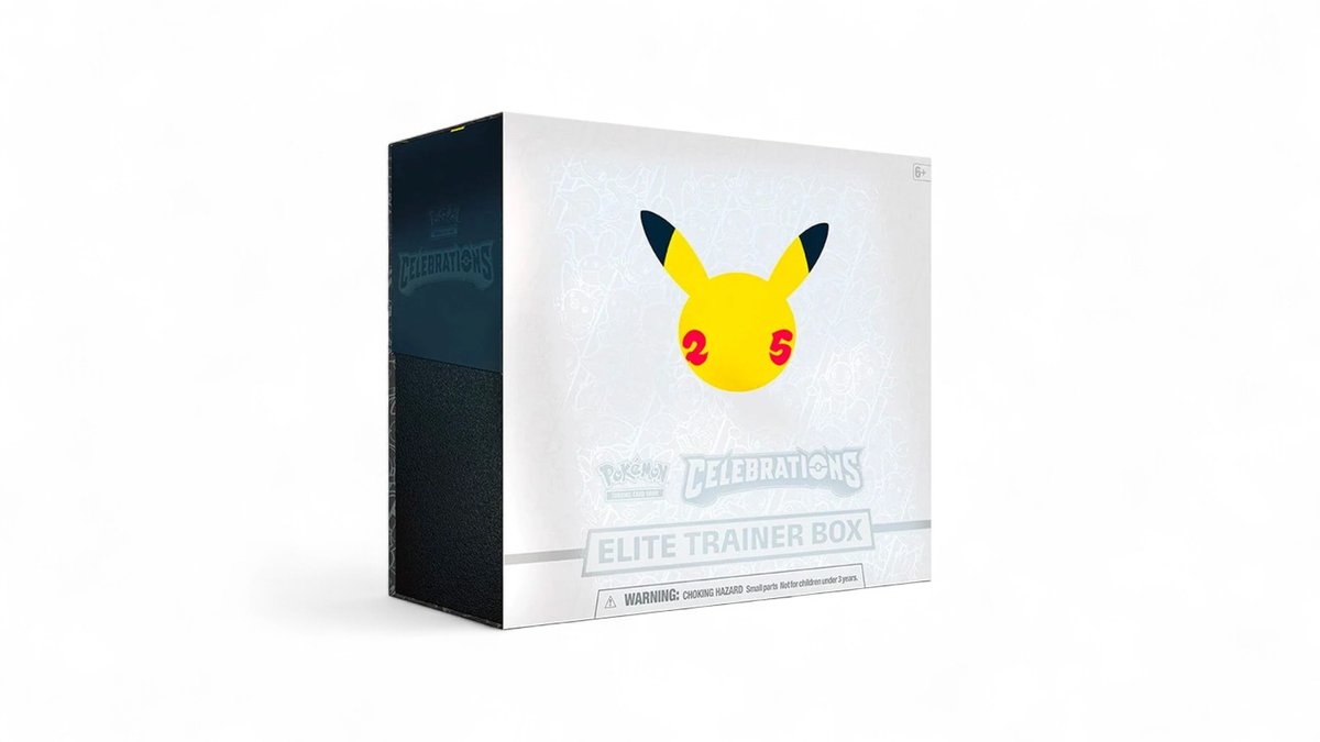 מארז פוקימון מאמנים איטיבי סלבריישנס | חגיגות 25 שנה לפוקימון | Pokemon 25th Celebrations Elite Trainer Box