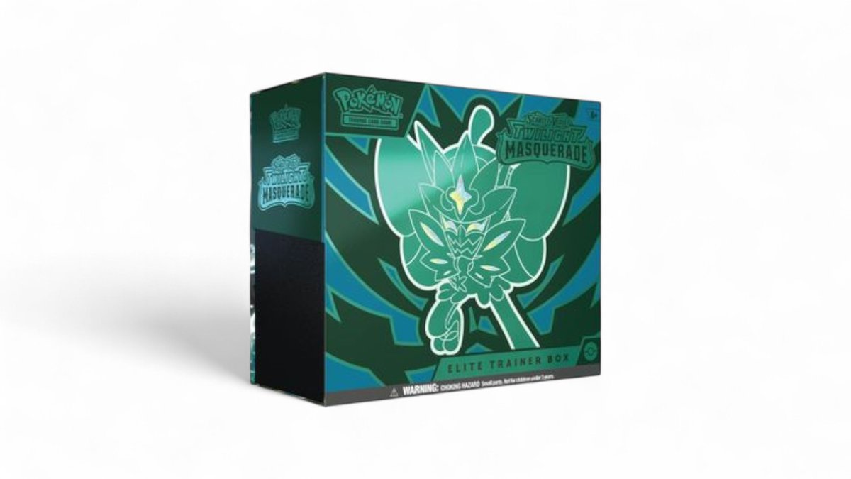 פוקימון אליט טריינר | Pokémon TCG Twilight Masquerade SV06 ETB Elite trainer box