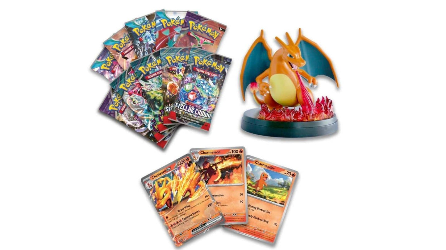 Charizard Ex Super Premium Collection -מארז קלפי פוקימון