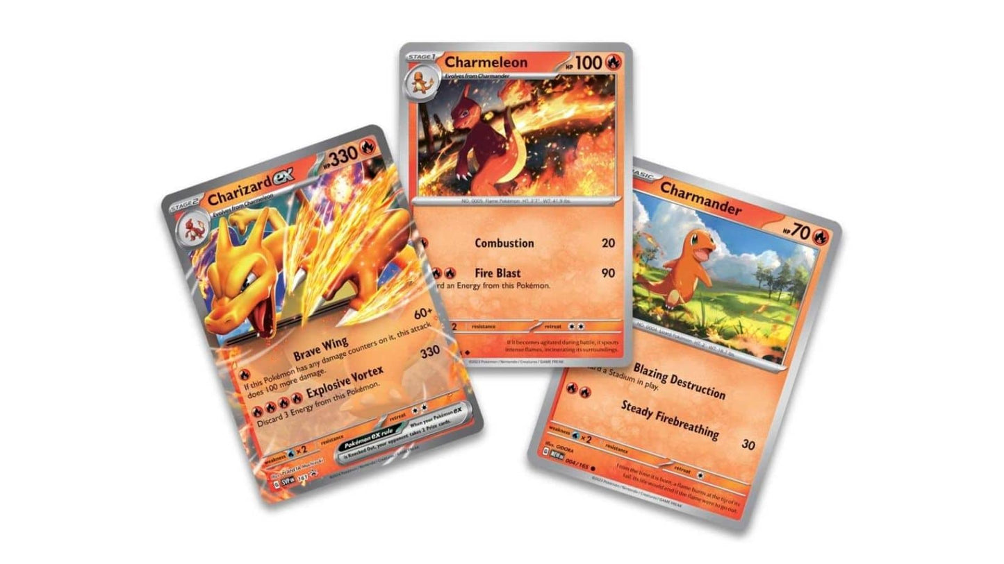 Charizard Ex Super Premium Collection -מארז קלפי פוקימון