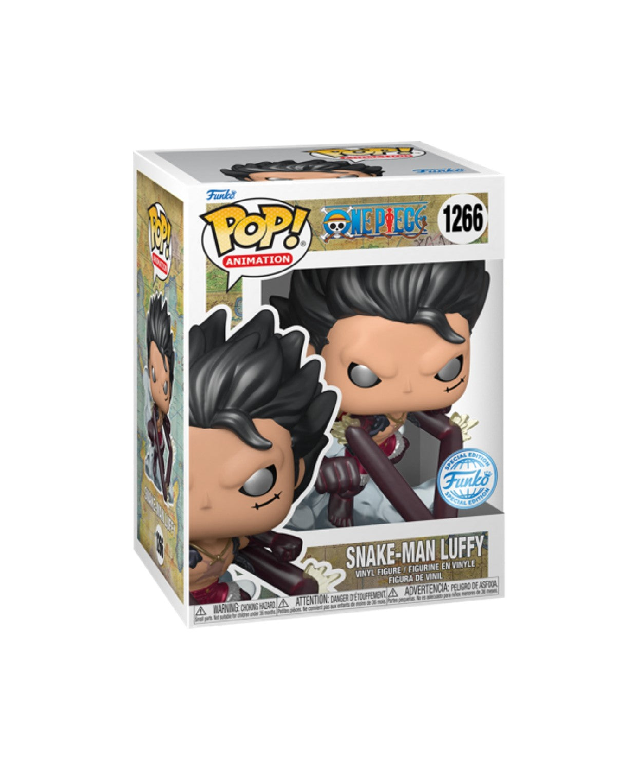 בובת פופ- וואן פיס- לופי סנייק מן מהדורה מיוחדת