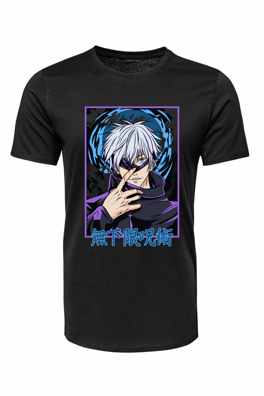 חולצת ג'וג'וטסו קאיסן סאטורו גוג'ו