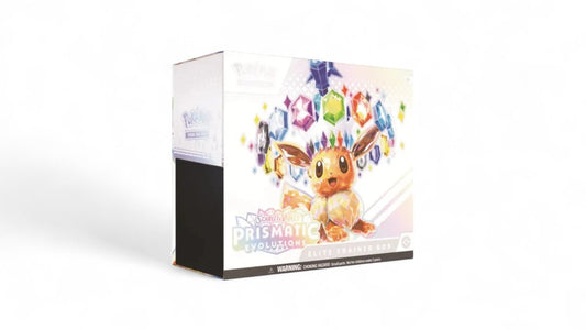 Elite Trainer Box Pokemon Prismatic Evolutions | מארז מאמנים אליט פוקימון פריזמטיק איוולושנס