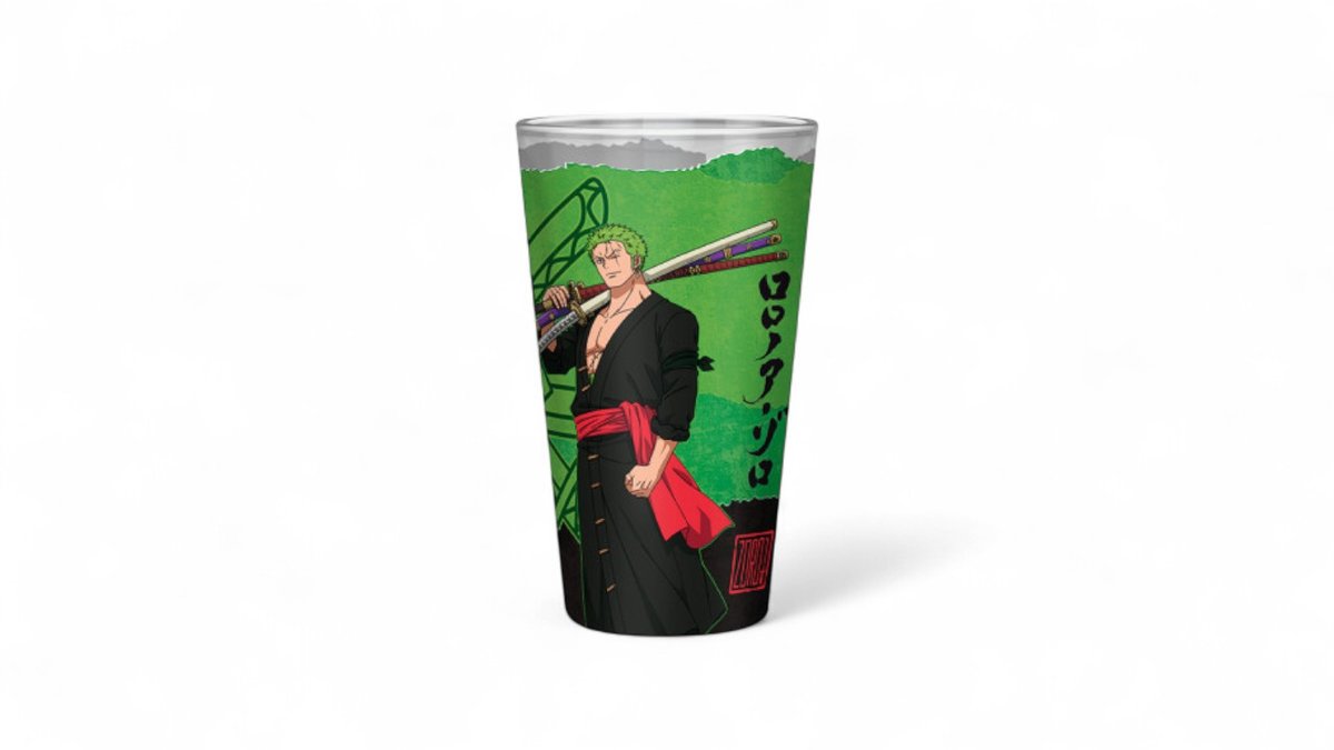 וואן פיס | זורו | כוס זכוכית