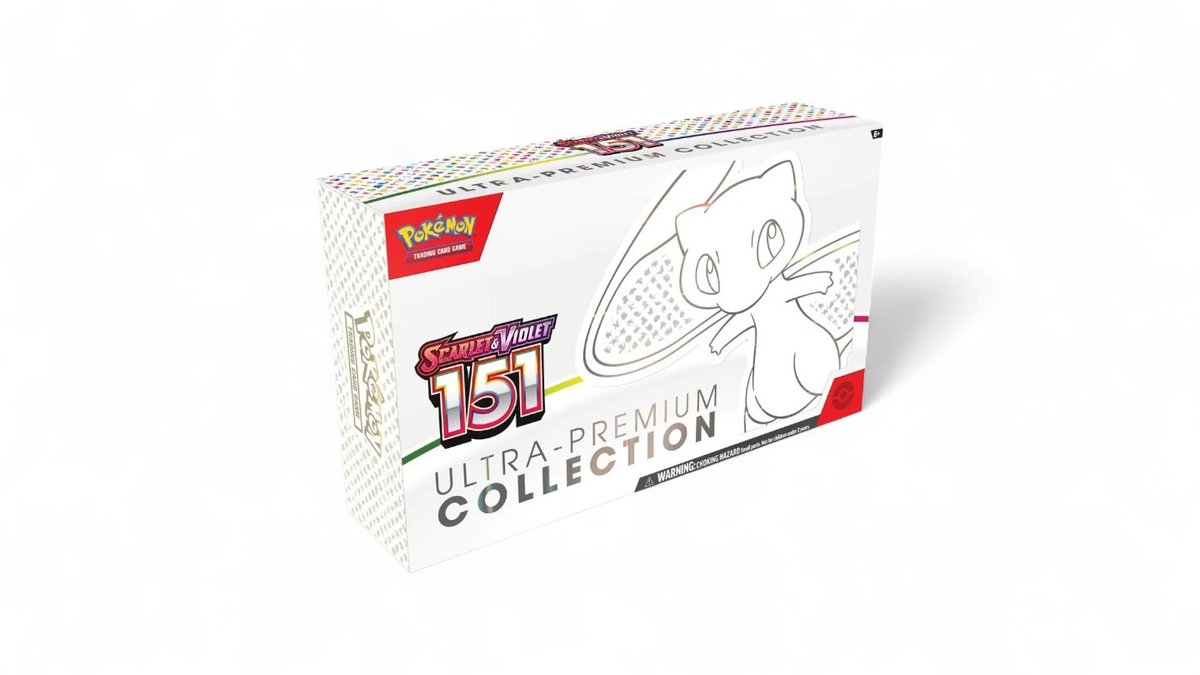 מארז חגיגי פוקימון 151 אולטרה פרימיום קולקשן | Pokémon TCG Scarlet & Violet 151 Ultra Premium Collection UPC