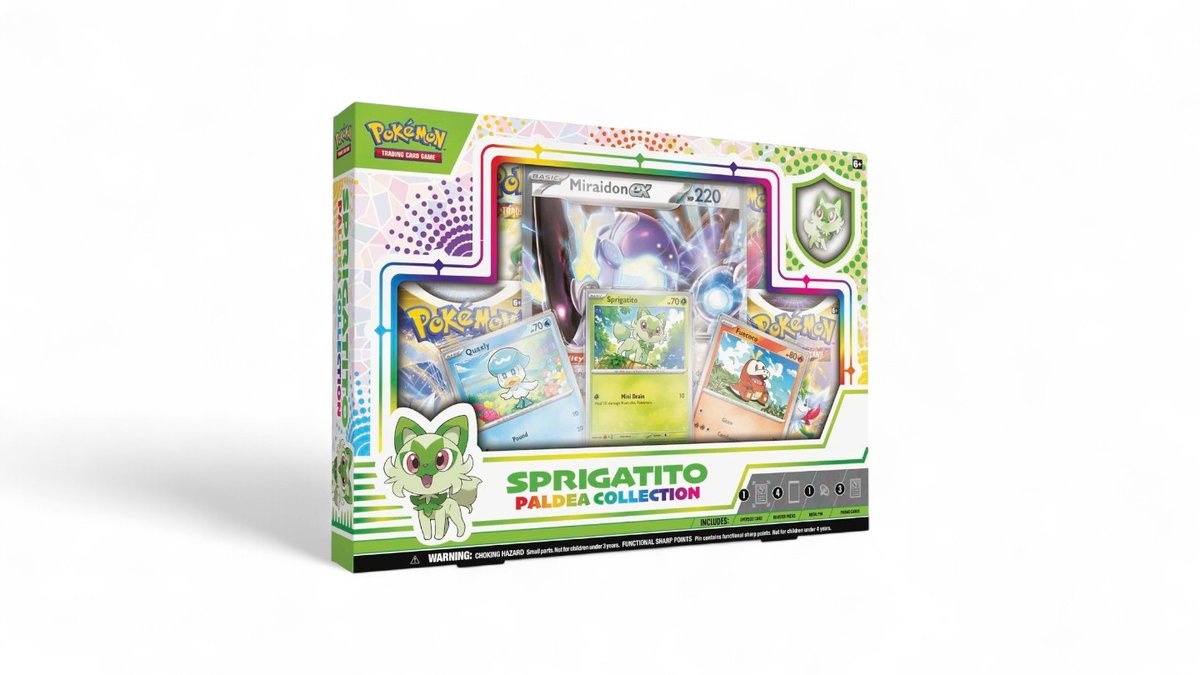 מארז ספריגטיטו פלדאה קולקשן | Sprigatito Paldea Collection