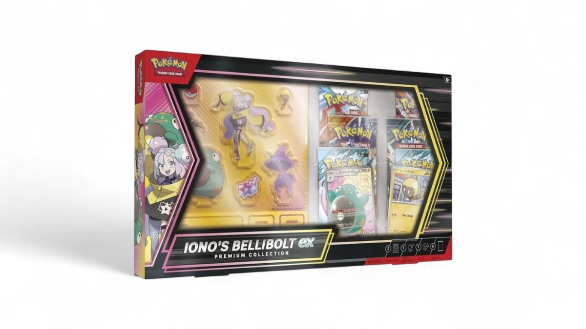 מארז פוקימון הבליבולט של איונו פרימיום קולקשן | Pokémon Scarlet&Violet Iono’s Bellibolt ex Premium Collection