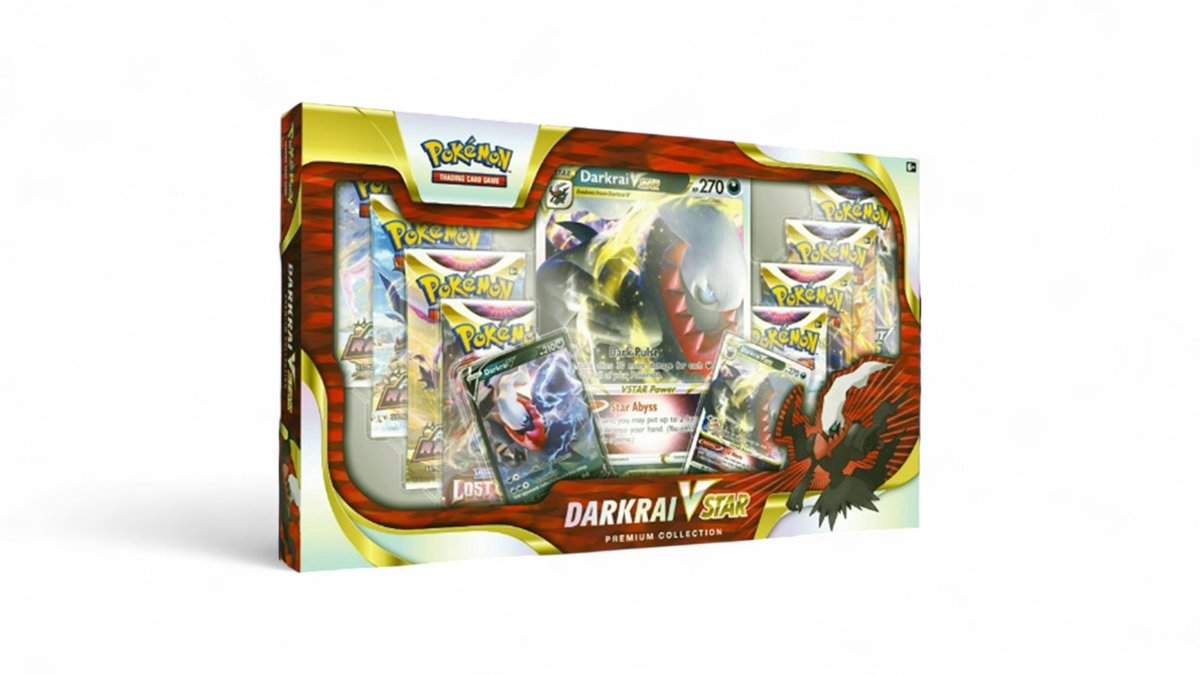 מארז פוקימון פרימיום קולקשן דרקראי ויסטאר | Pokémon Darkrai VSTAR Premium Collection
