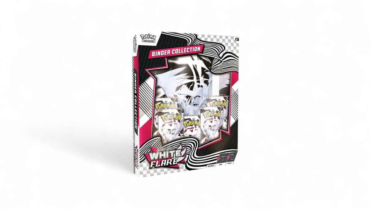 מארז פרימיום אלבום קלפים וויט פלייר | Pokemon Binder Collection White Flare