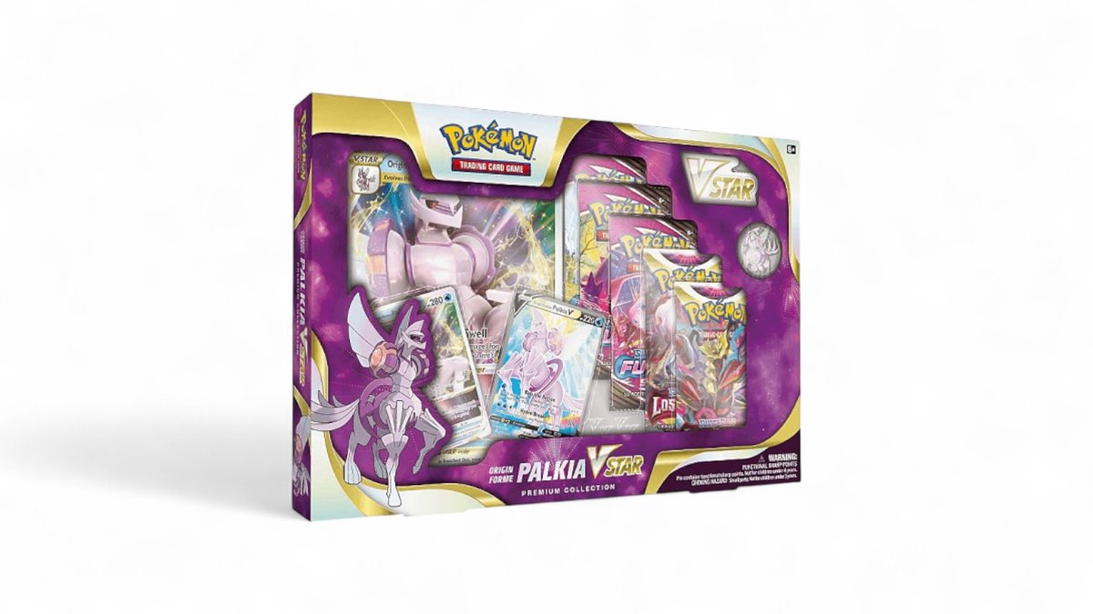מארז קלפי פוקימון פלקיה וי סטאר פרימיום קולקשן | Pokemon Origin Forme Palkia Vstar Premium Collection Box