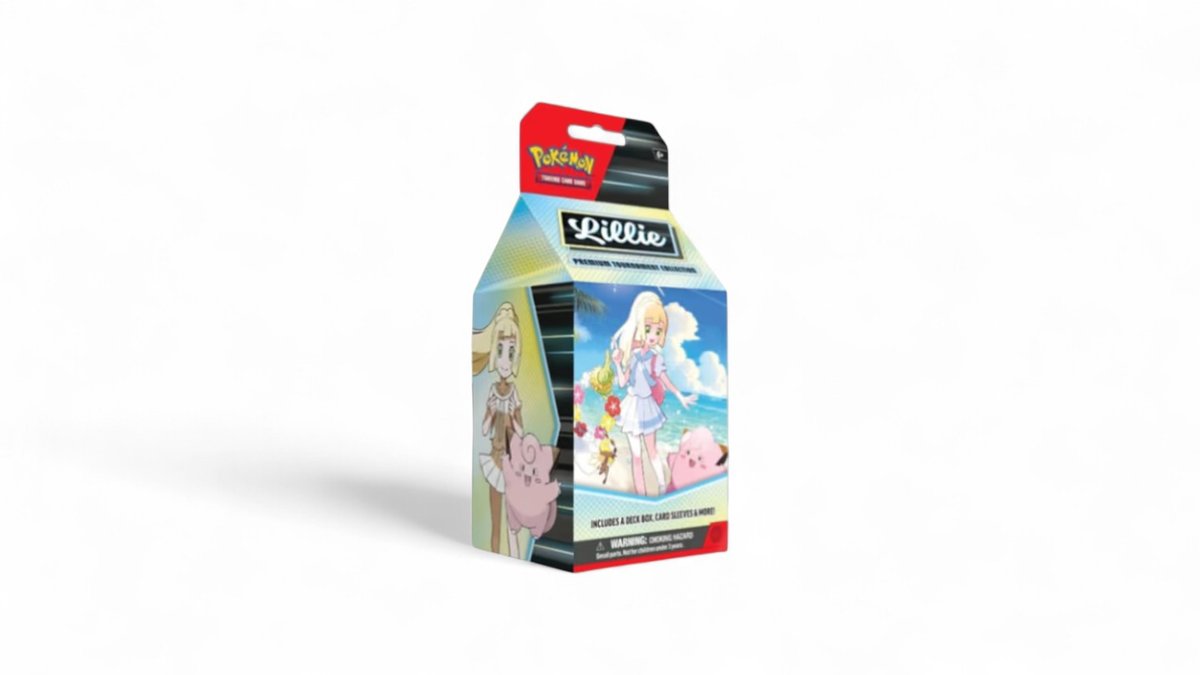 מארז קלפי פוקימון קרטון חלב לילי | Pokémon TCG Lillie Premium Tournament Collection