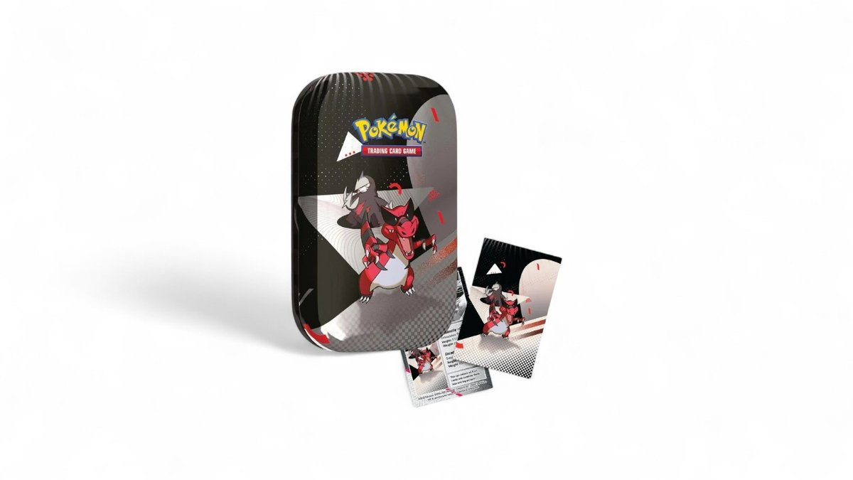 מיני טין פוקימון, אחד רנדומלי | בלאק בולט ווייט פלייר | Pokemon Mini Tin Black Bolt & White Flare