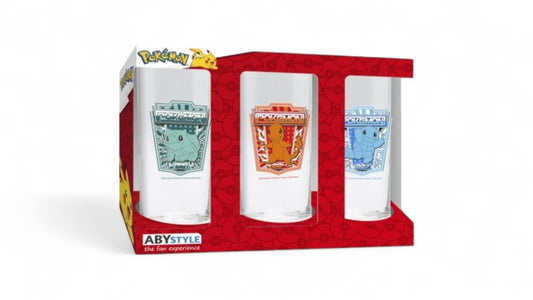 פוקימון | 3 כוסות מעוצבות