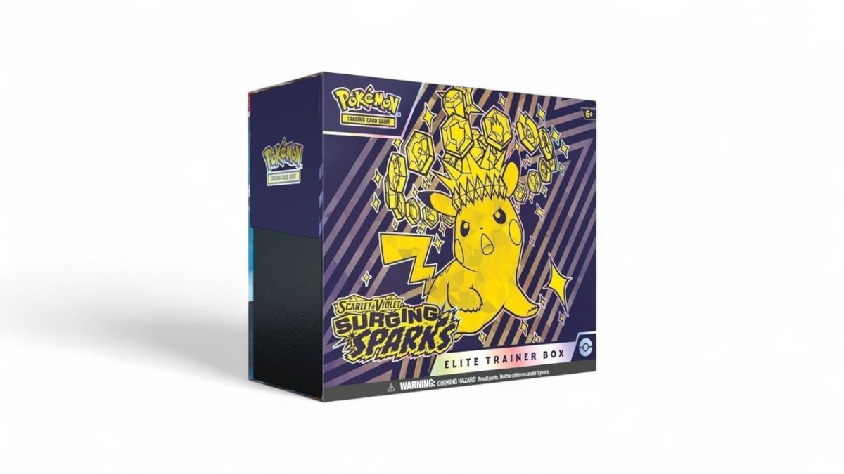 קלפי אספנות פוקימון | Pokemon TCG Scarlet & Violet Surging Sparks Elite Trainer Box