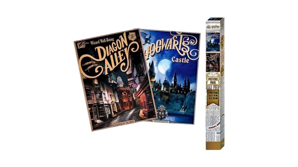 זוג פוסטרים הארי פוטר | גרסא 2