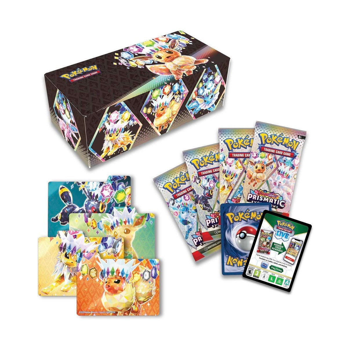 Pokémon Scarlet & Violet SV8.5 Prismatic EVOLUTIONS Surprise Box Collection -מארז קלפי פוקימון