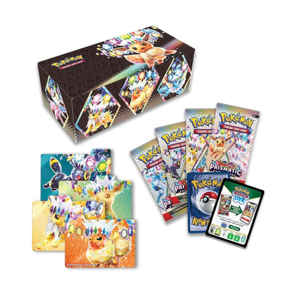 Pokémon Scarlet & Violet SV8.5 Prismatic EVOLUTIONS Surprise Box Collection -מארז קלפי פוקימון