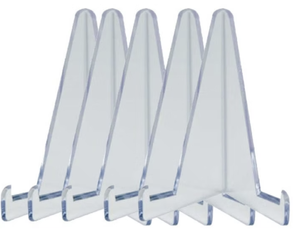 אולטרה פרו- מעמד תצוגה אקריל לקלף כולל רגליים