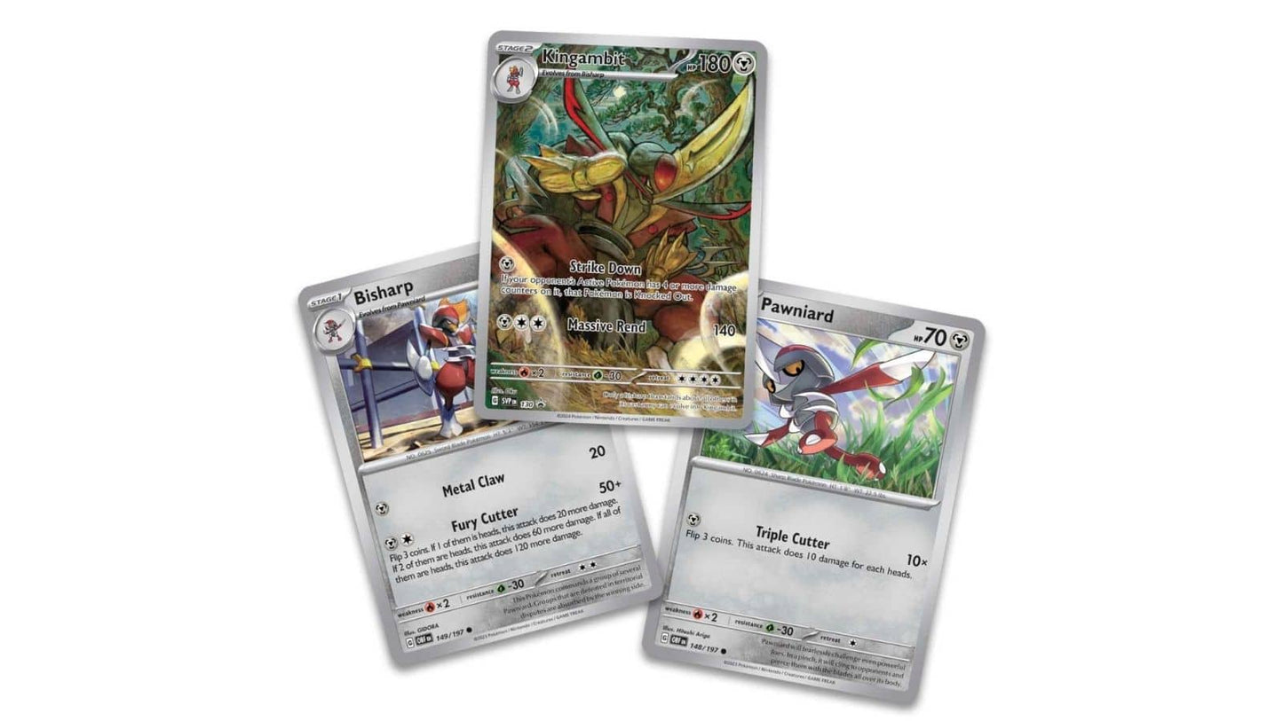 Shrouded Fable Kingambit Illustration Collection -מארז קלפי פוקימון