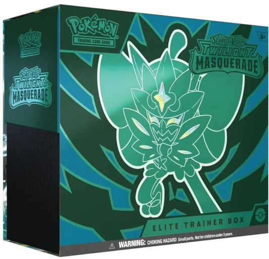 Pokémon TCG Twilight Masquerade SV06 ETB Elite trainer box -מארז קלפי פוקימון