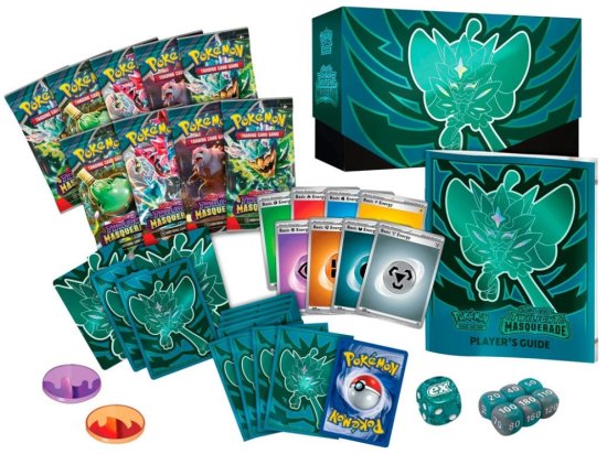 Pokémon TCG Twilight Masquerade SV06 ETB Elite trainer box -מארז קלפי פוקימון